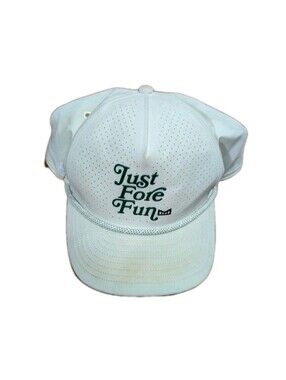 Melin Just Fore Fun Links Collection Hydro Odyssey Snapback Hat White Golf
